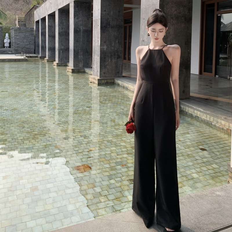 シンプル優美パンツドレス