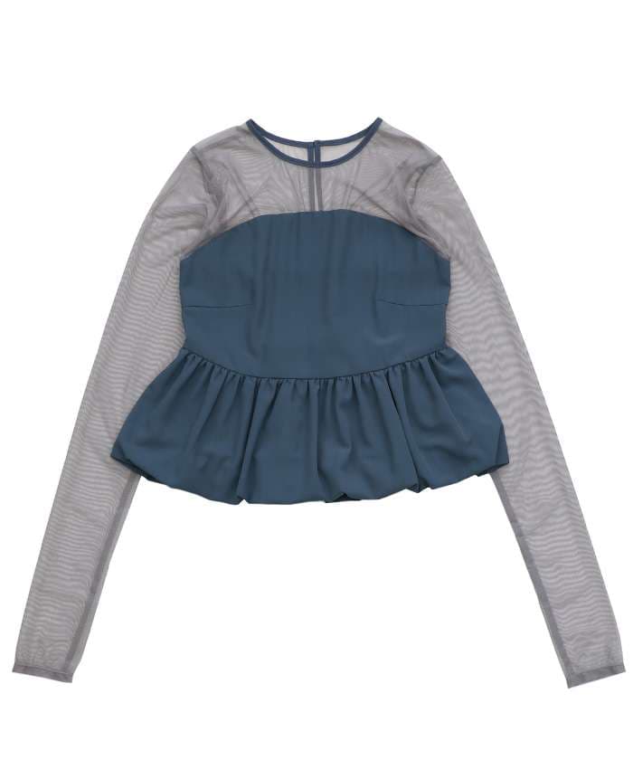 優雅なシルエットのパンツドレス