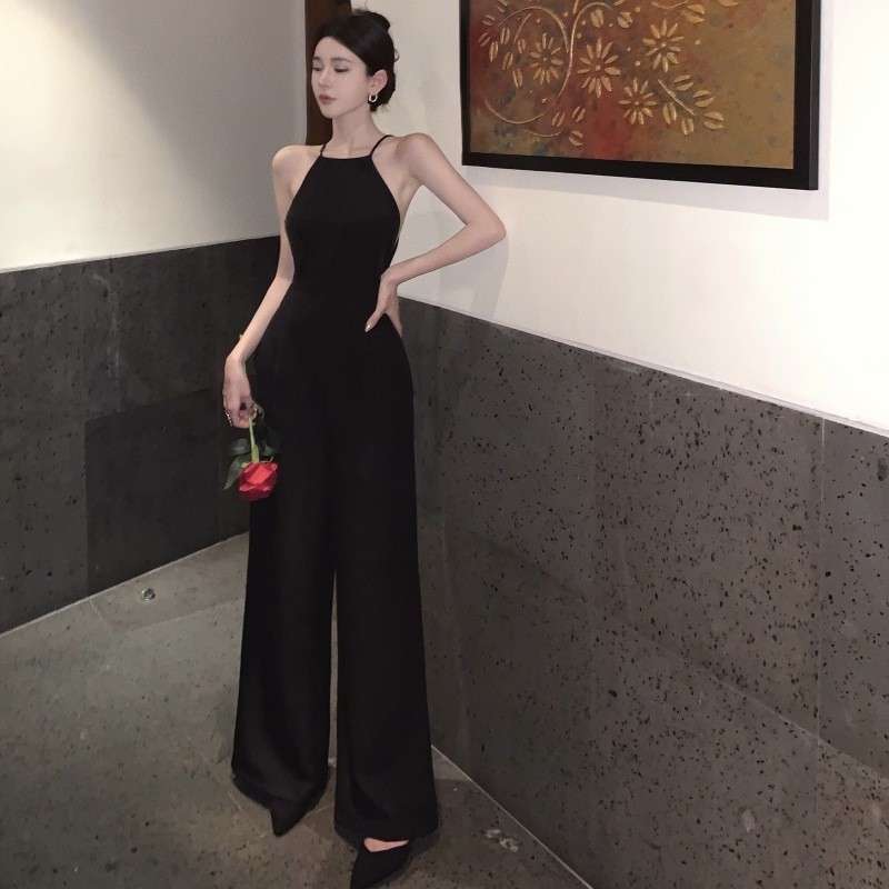 シンプル優美パンツドレス