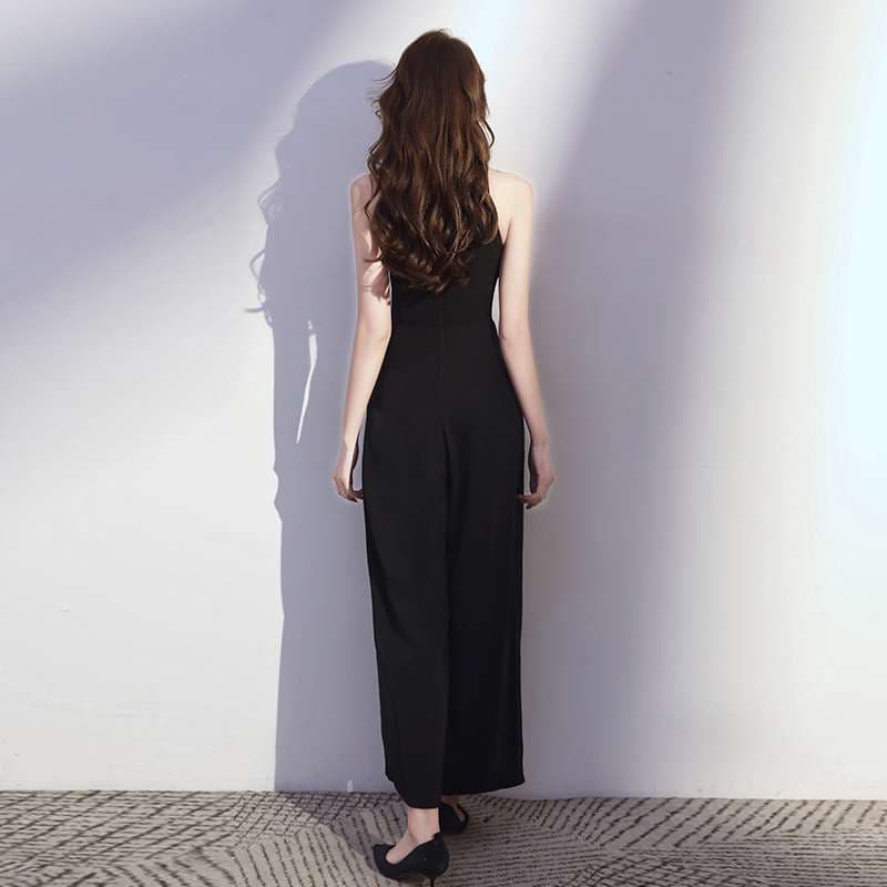 パンツドレス エレガントパーティーオールインワン