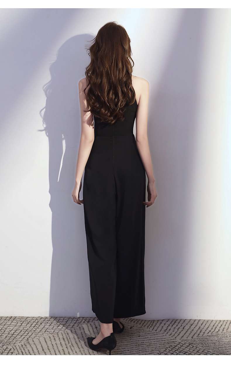 パンツドレス エレガントパーティーオールインワン